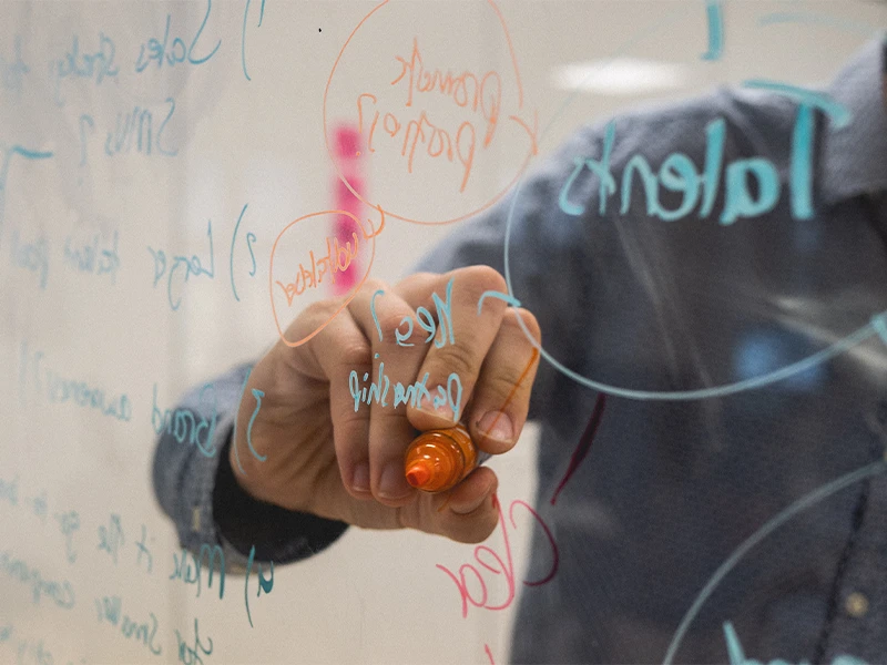 Writing on Office Glass Wall - Concept Development